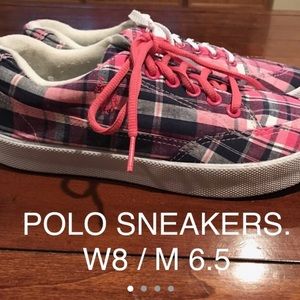 Polo by Ralph Lauren sneakers. W 8 / M 6.5.